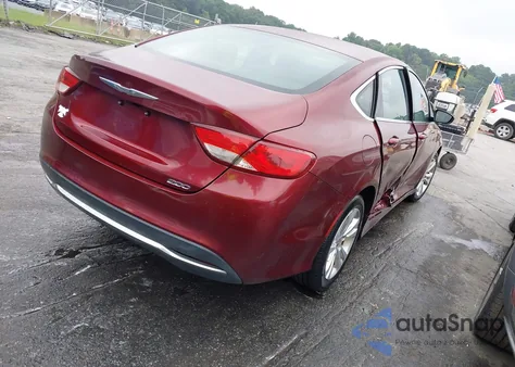 2016 Chrysler 200 Limited z USA, uszkodzony, nr VIN 1C3CCCABXGN128561